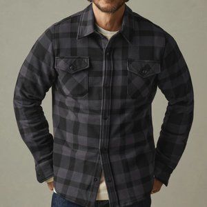 AMERICAN GIANT MEN'S FLEECE OVERSHIRT